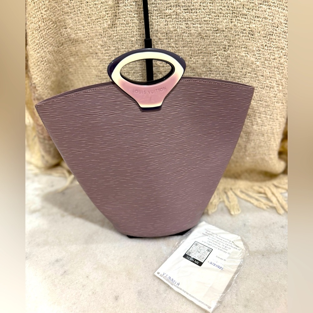Louis Vuitton Pink Tote Bag